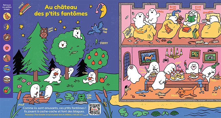 Image extraite de :
“Le petit monde : “Au château des p’tits fantômes”, Popi n° 483, novembre 2026.