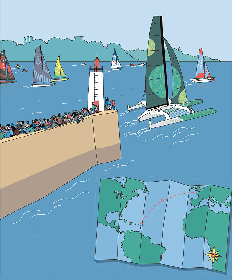 Spécial Route du Rhum 2026 : les bateaux font la course. Magazine Youpi Doc n°458, novembre 2026.